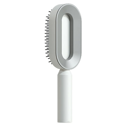 Self-Cleaning Hair Brush – One-Click Hair Release for Easy Styling and Scalp Massage