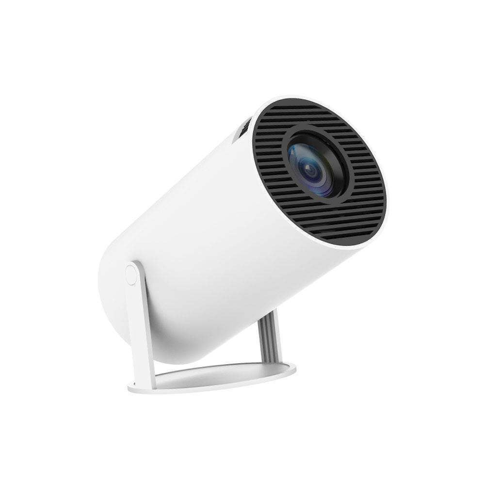Portable Projector: 180° Smart Mini Projector with Auto Focus