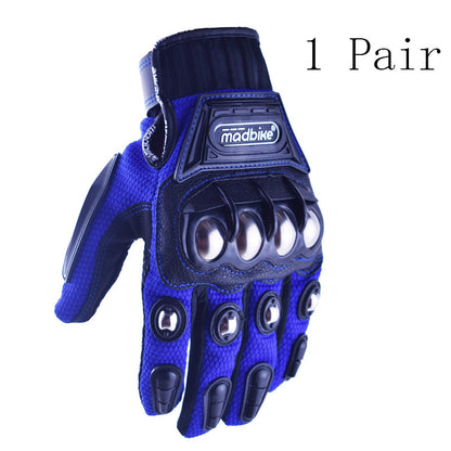 MadGrip Pro Rider Tactical Alloy-Reinforced Motorcycle Gloves