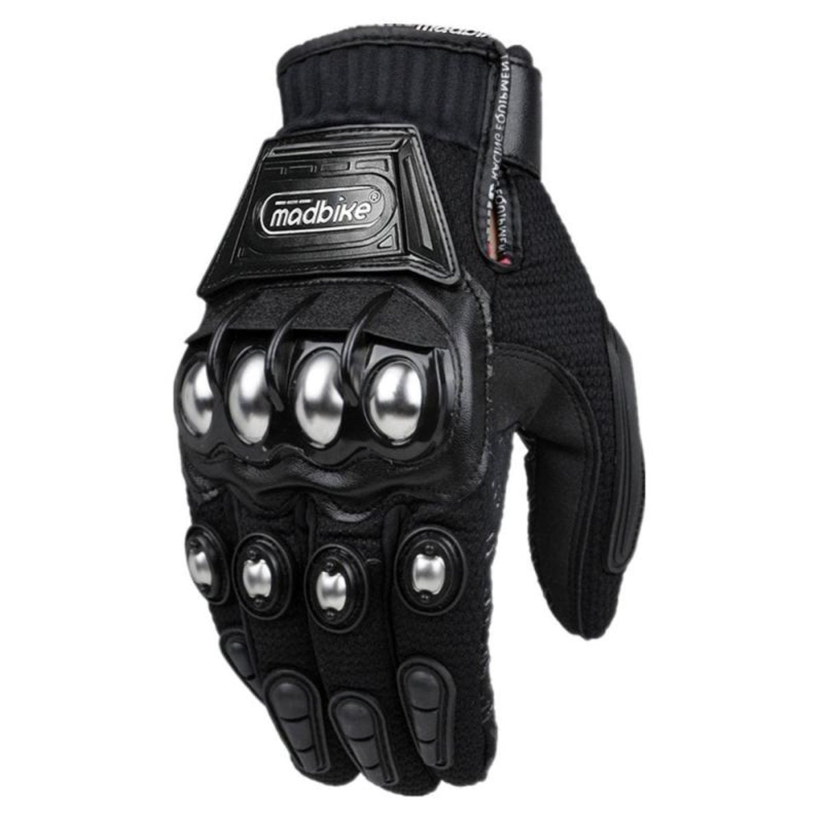 MadGrip Pro Rider Tactical Alloy-Reinforced Motorcycle Gloves