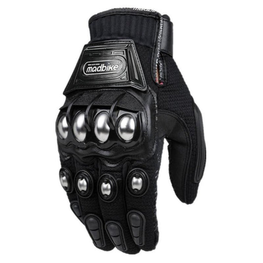 MadGrip Pro Rider Tactical Alloy-Reinforced Motorcycle Gloves
