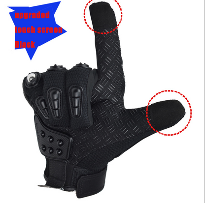MadGrip Pro Rider Tactical Alloy-Reinforced Motorcycle Gloves