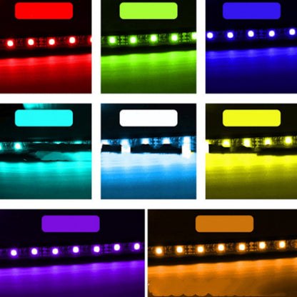 Groove to the Vibe RGB Car Interior LED Lights - Voice-Activated & Color-Changing