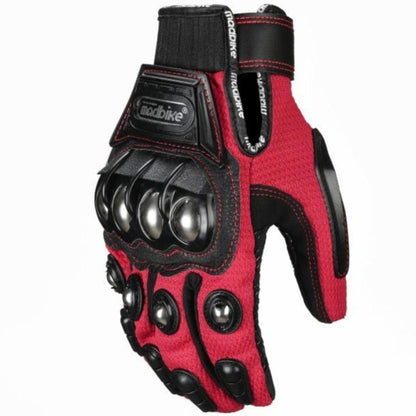 MadGrip Pro Rider Tactical Alloy-Reinforced Motorcycle Gloves