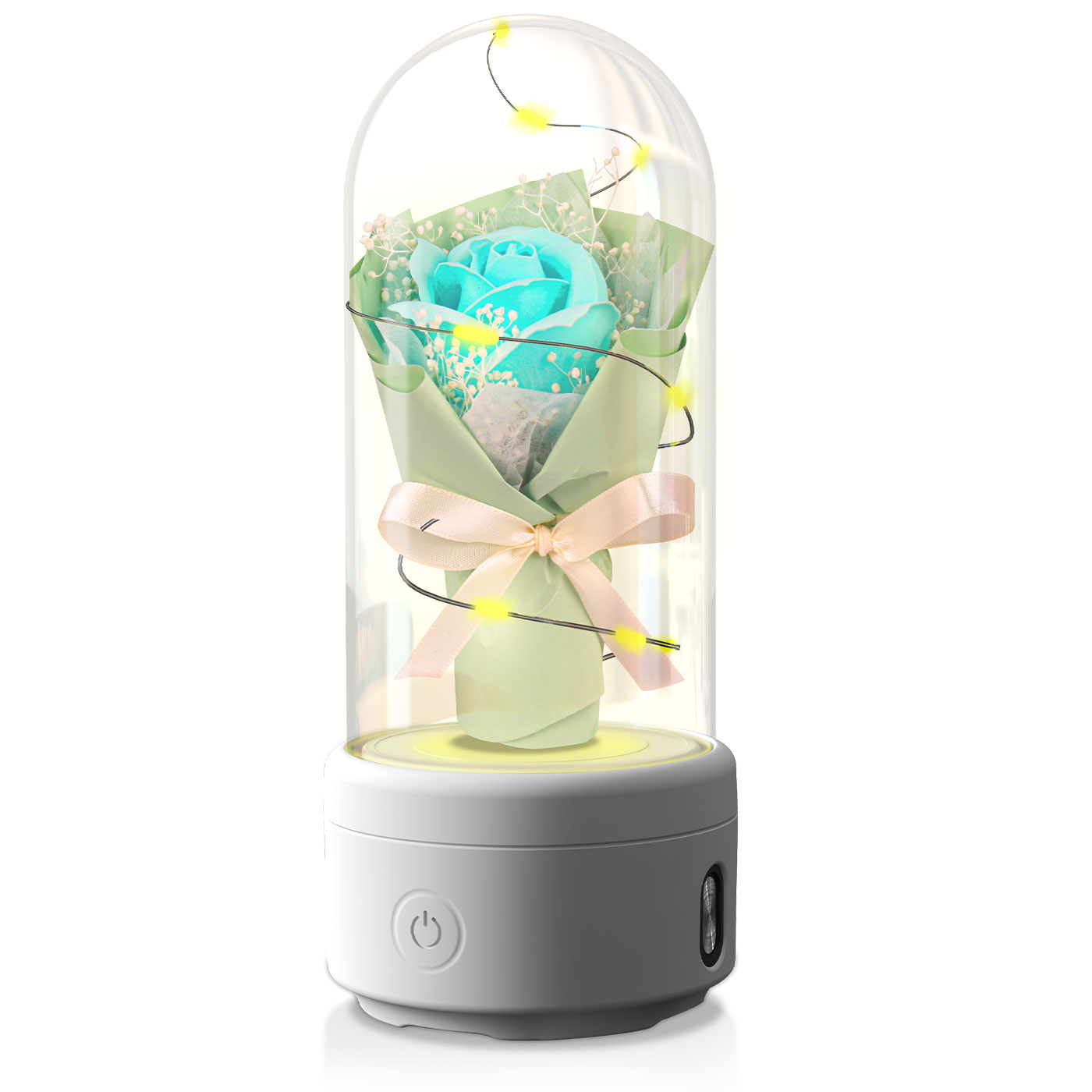 2-in-1 Bouquet LED Light and Bluetooth Speaker - Perfect for Mothers Day!