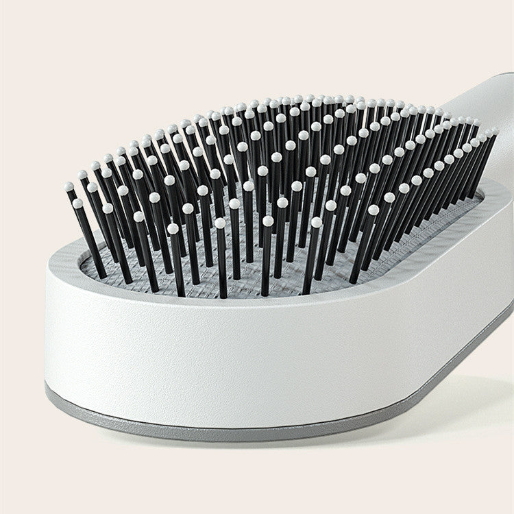 Self-Cleaning Hair Brush – One-Click Hair Release for Easy Styling and Scalp Massage