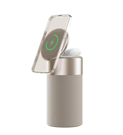 3-in-1 Euphony Charger Hub - Wireless Charging, Bluetooth Sound, Ambient Light