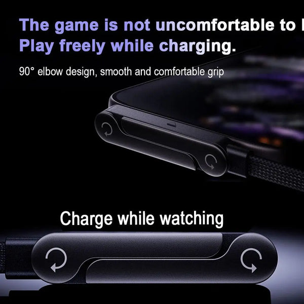 QuickCharge Pro Foldable Phone Stand Cable