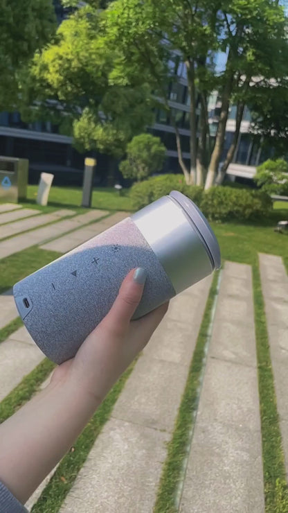 3-in-1 Euphony Charger Hub - Wireless Charging, Bluetooth Sound, Ambient Light